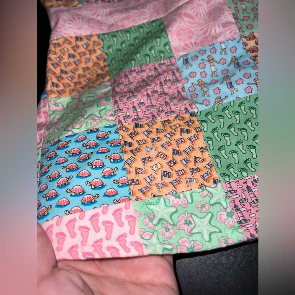 Vineyard Vines Patchwork Vineyard Haven Halter To… - image 2